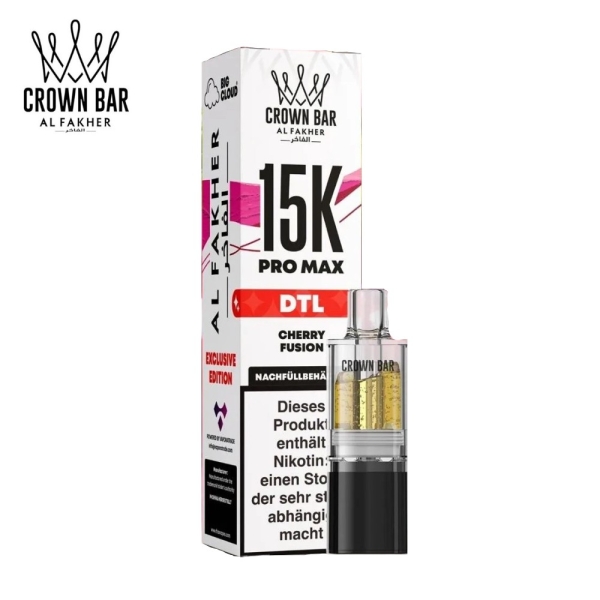 Al Fakher 15K Pro Max - Cherry Fusion - Pods 6mg DTL